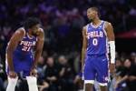 NBA杯76人迎战绿军先发：马克西&埃奇库姆&恩比德&乌布雷&沃克