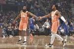 哈登：米切尔很无私我们两人完美互补 就是这么合拍