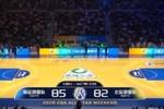 各种扣篮和三分看得爽!南方明星队半场85-82领先北方明星队